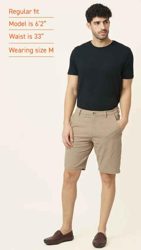 Constant Chino Shorts Levin Beige