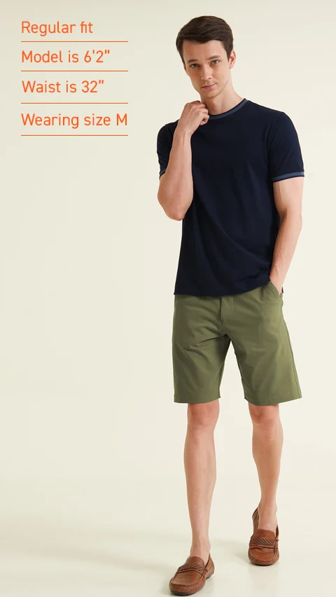 Constant Chino Shorts Rifle Green