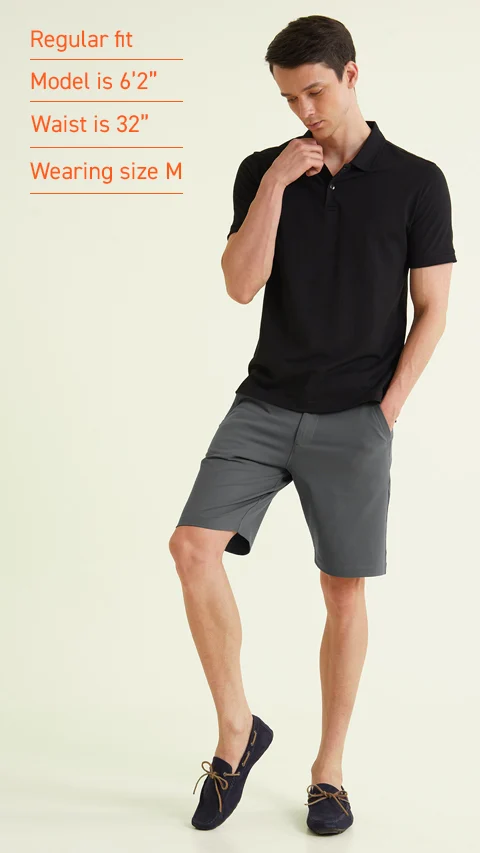 Constant Chino Shorts Malone Grey