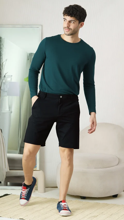 Constant Chino Shorts Wallace Black