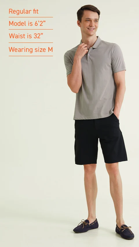 Constant Chino Shorts Wallace Black