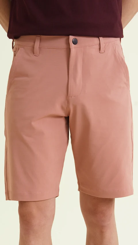 Constant Chino Shorts Ash Rose Pink