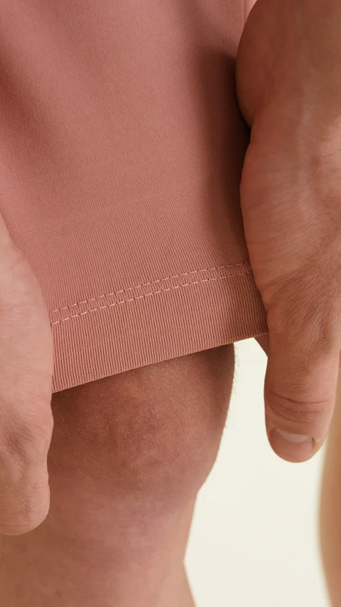 Constant Chino Shorts Ash Rose Pink