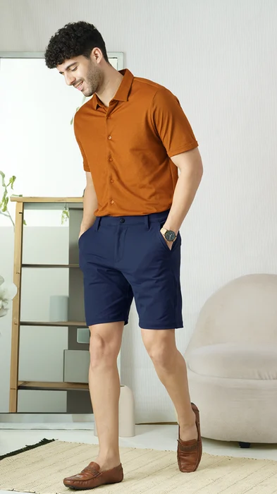 Constant 500 Day Chino Shorts Jim Blue