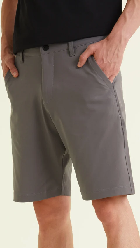 Constant Chino Shorts Malone Grey