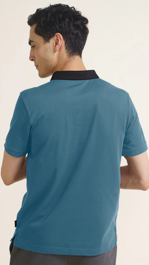 Constant All-Degree Pique Polo Tidal Teal