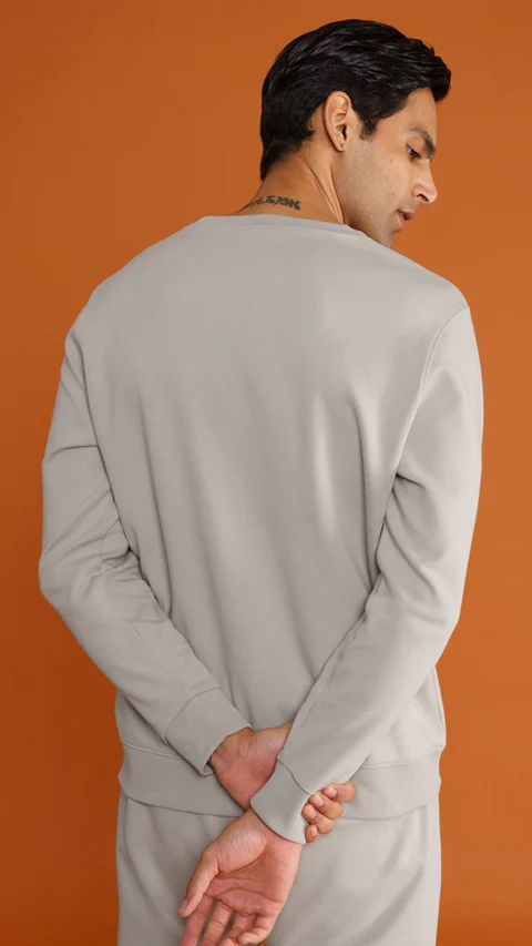 Constant Solid Sweatshirt Honest Grey