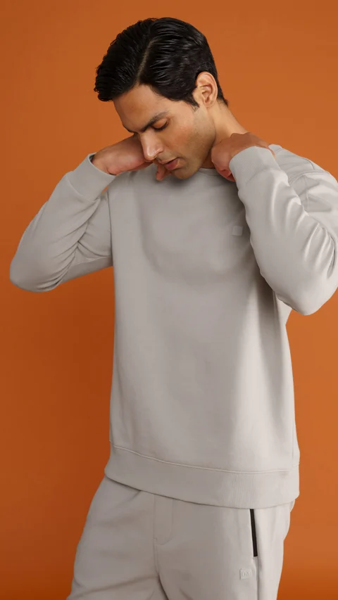 Constant Solid Sweatshirt Honest Grey