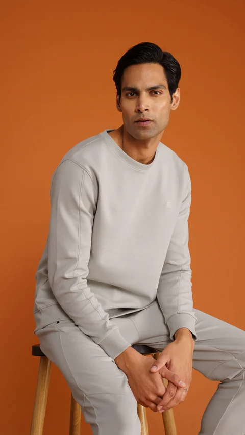 Constant Solid Sweatshirt Honest Grey
