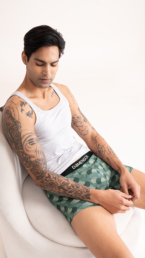 Value Deal Deo-Cotton Trunks- Aquifer, Rhododenron