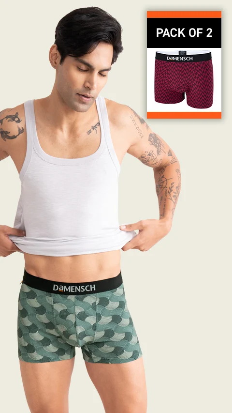 Value Deal Deo-Cotton Trunks- Aquifer, Rhododenron