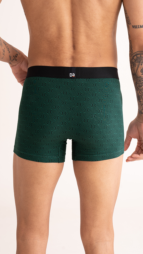 Value Deal Deo-Cotton Trunks- Forest Biome, Soft Chambray