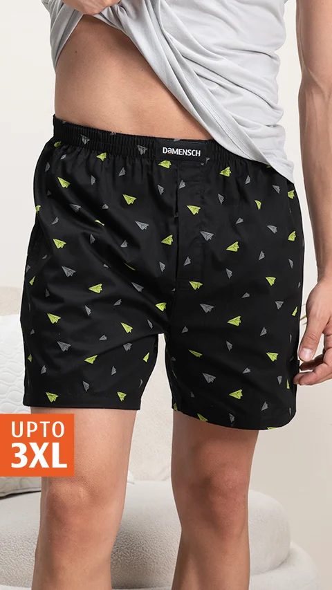 BREEEZE Ultra-light Boxer Shorts Sydney Black