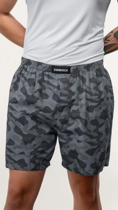 BREEEZE Ultra-light Boxer Shorts Digital Camo Grey