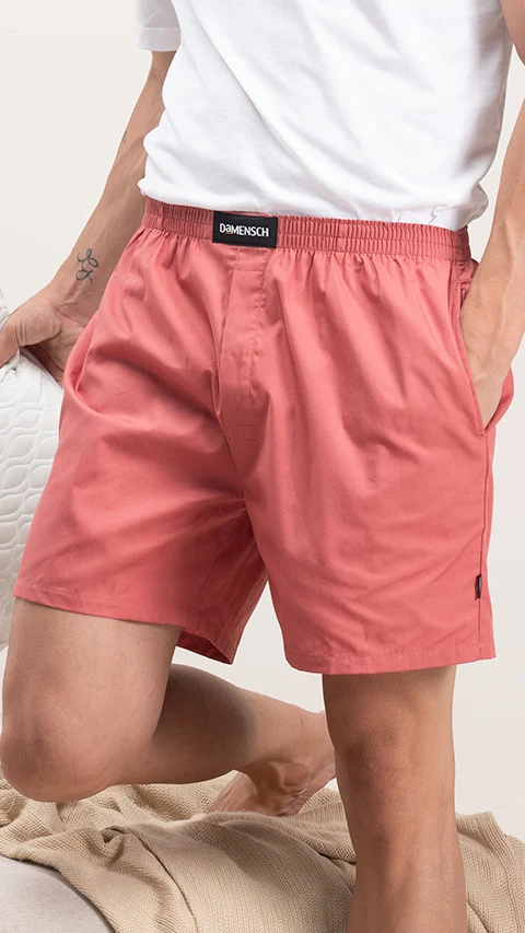 BREEEZE Ultra-light Boxer Shorts Dusty Red