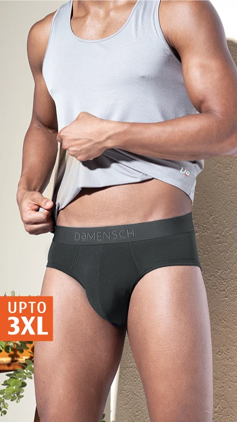 Deo-Soft Briefs Blayze Grey