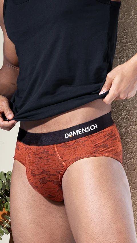 Deo-Soft Brief Brandy Brown