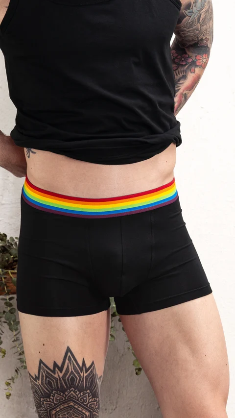 Deo-Soft Trunks Pride Black