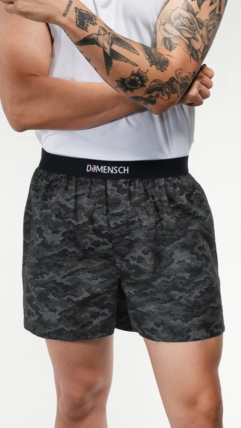 BREEEZE Ultra-light Inner Boxers Safari Black