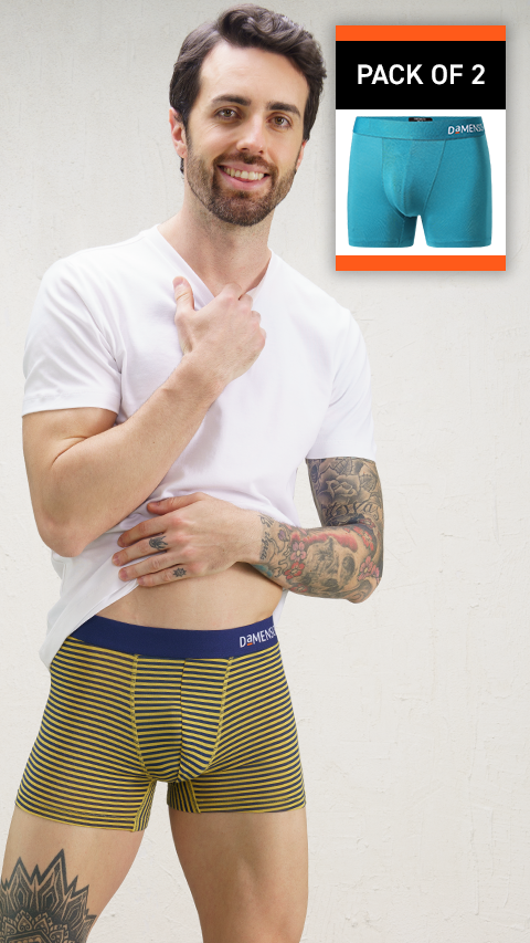 Value-Deal Deo-Soft Trunks Native Yellow, Ocean Depths
