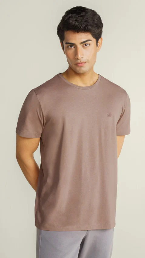 Breeeze Ultra-Light Solid T-Shirt Soothing Pink