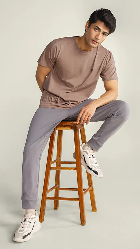 Breeeze Ultra-Light Solid T-Shirt Soothing Pink