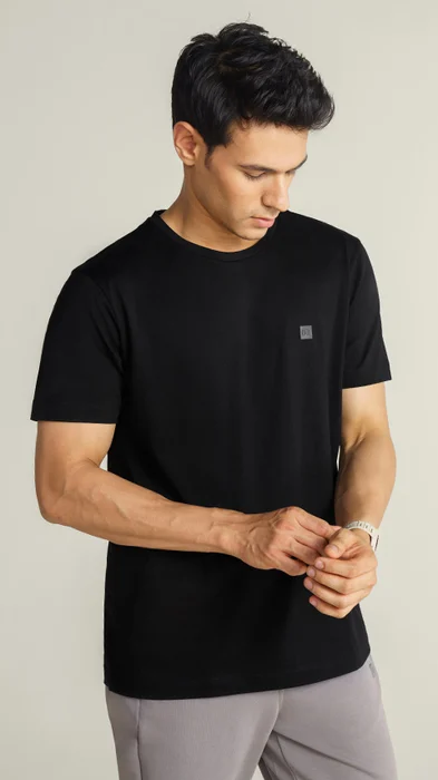 Davette Mesh T-Shirt - Black