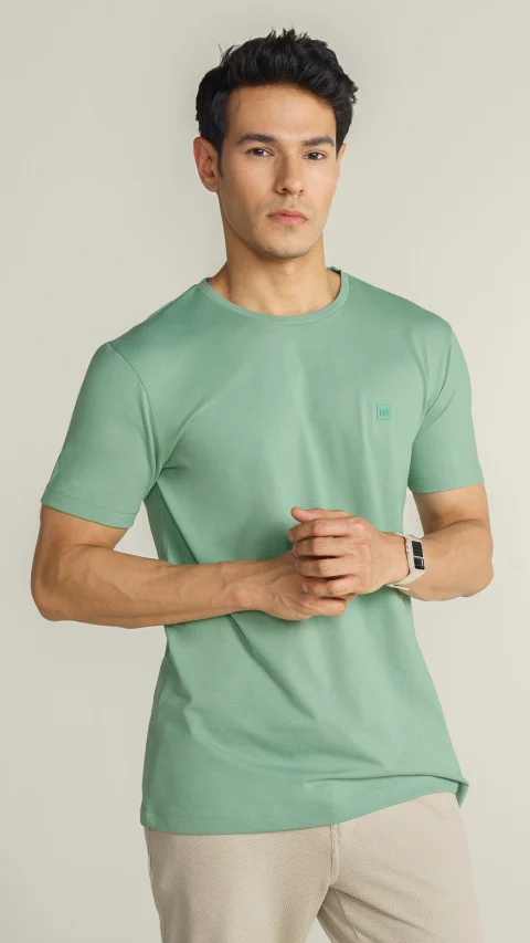 Breeeze Ultra-Light Solid T-Shirt Mild Mint