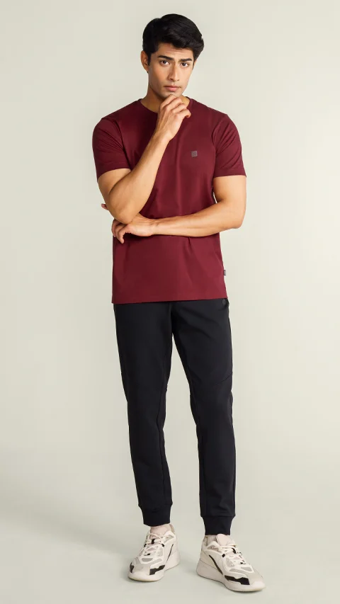 Breeeze Ultra-Light Solid T-Shirt Royal Red