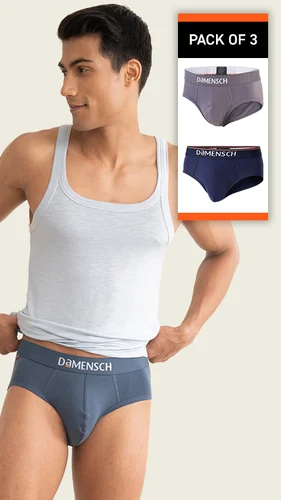 Risunpet Adjustable Stainless Steel Underwear Breathable Male Briefs  ?h?st?ty Belt