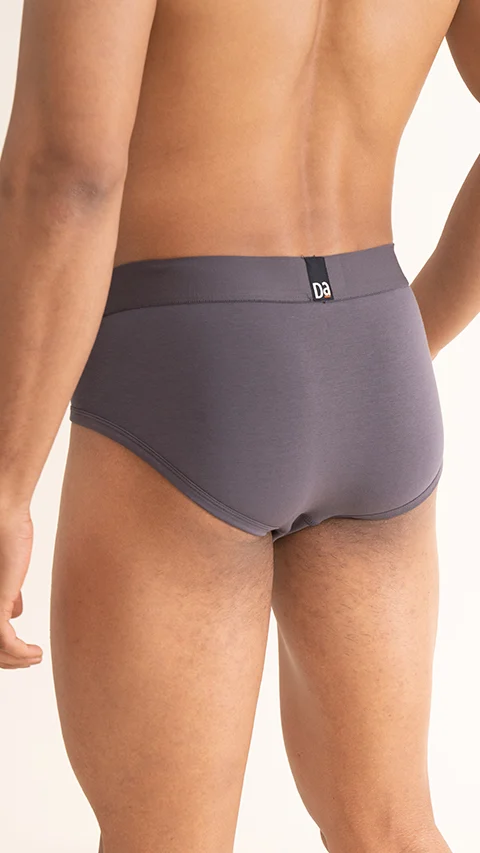 Value Deal Deo-Cotton Briefs- Lysons Blue, Violet View, Rabbit