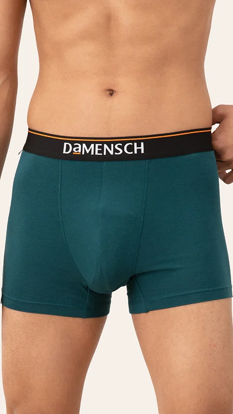 Deo-Cotton Trunk- Teal Trust