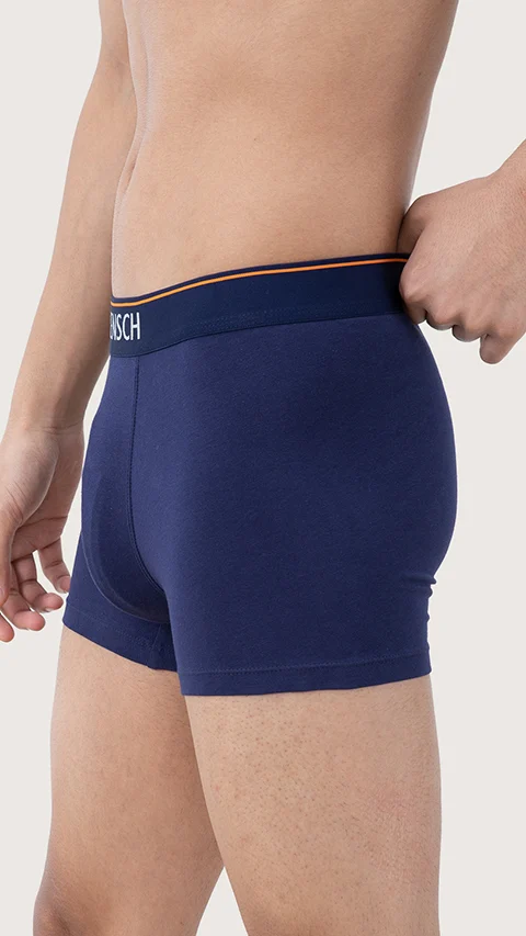 Value Deal Deo-Cotton Trunks- New Navy, Teal Trust