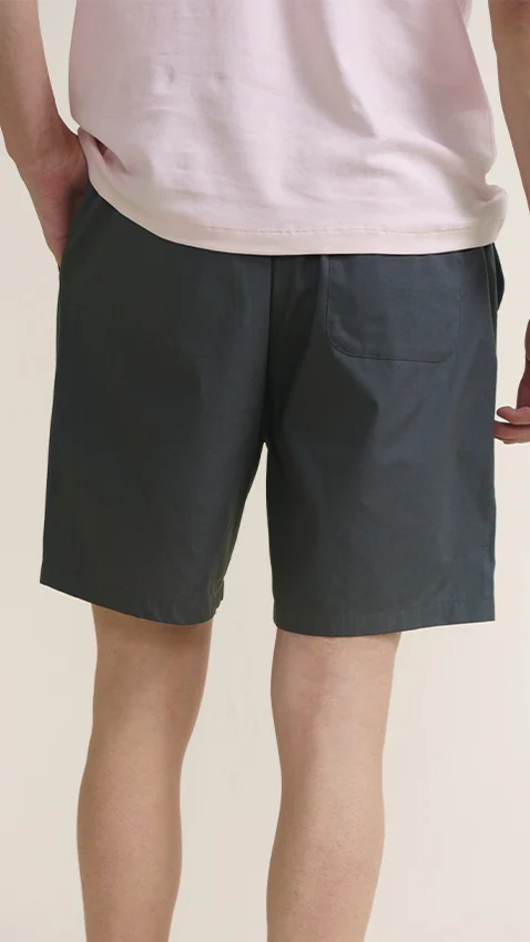 Breeeze Ultra-Light Casual Lounge Shorts Glide Grey