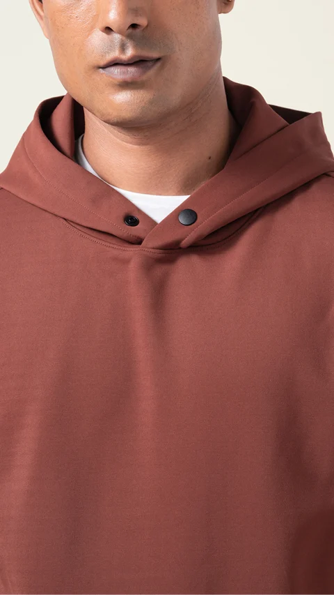 ReNEWd Closed Hoodie Rustic Red