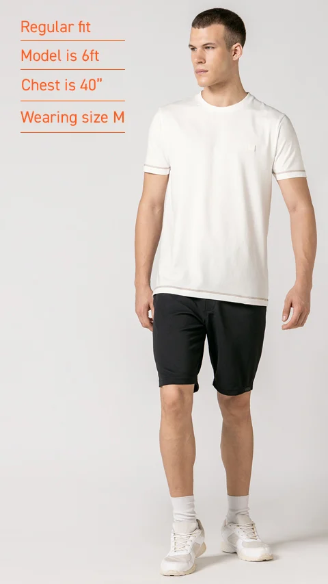 Fluid Tees Beach White