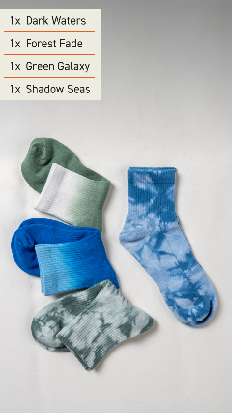 Four-a-week Box-A- Socks (Pack of 4)