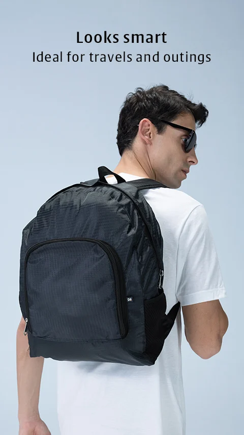 FREE DaMENSCH Foldable Backpack worth Rs 1500