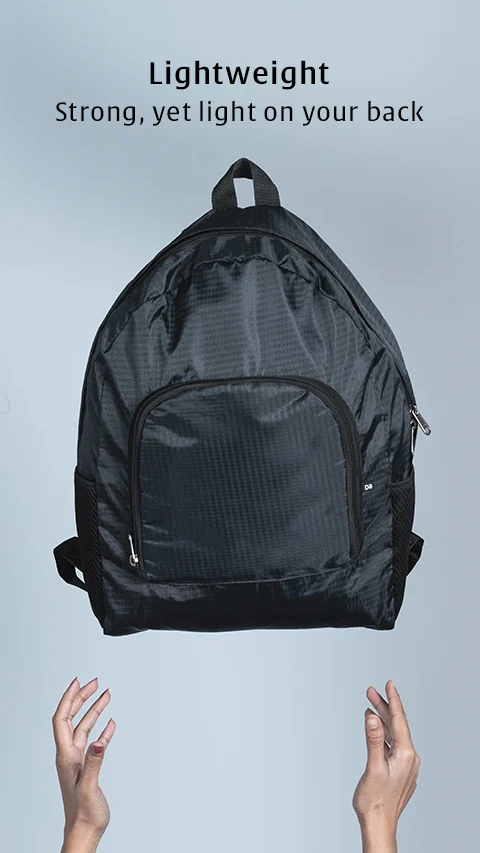FREE DaMENSCH Foldable Backpack worth Rs 1500