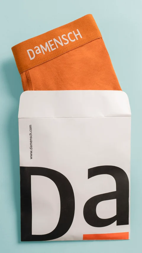 Deo-Soft Briefs Bold-Gold Flame