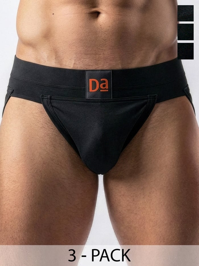 Gym Supporter Pack of 3 Turbo Black