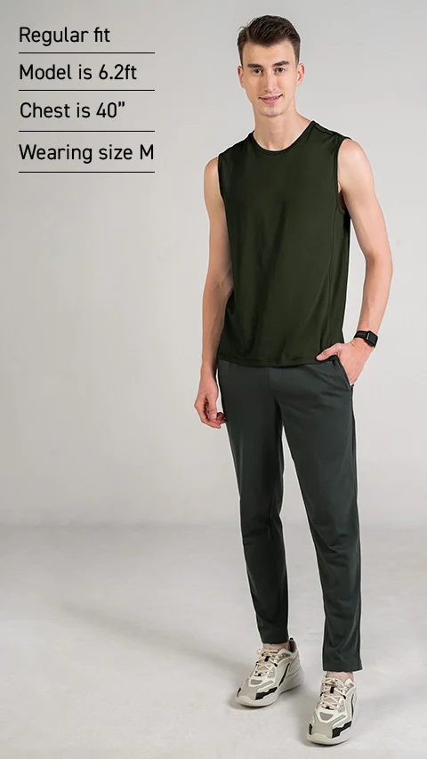 Breeeze Tank Top Deep Green