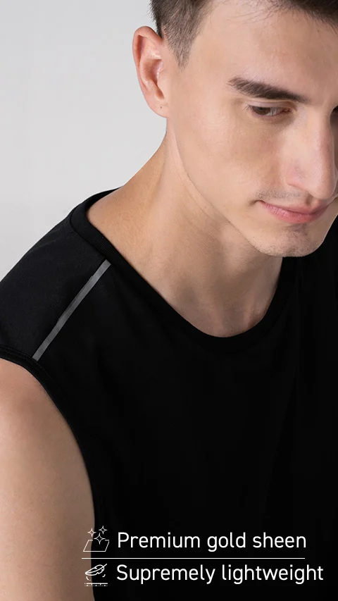 Breeeze Tank Top Jet Black