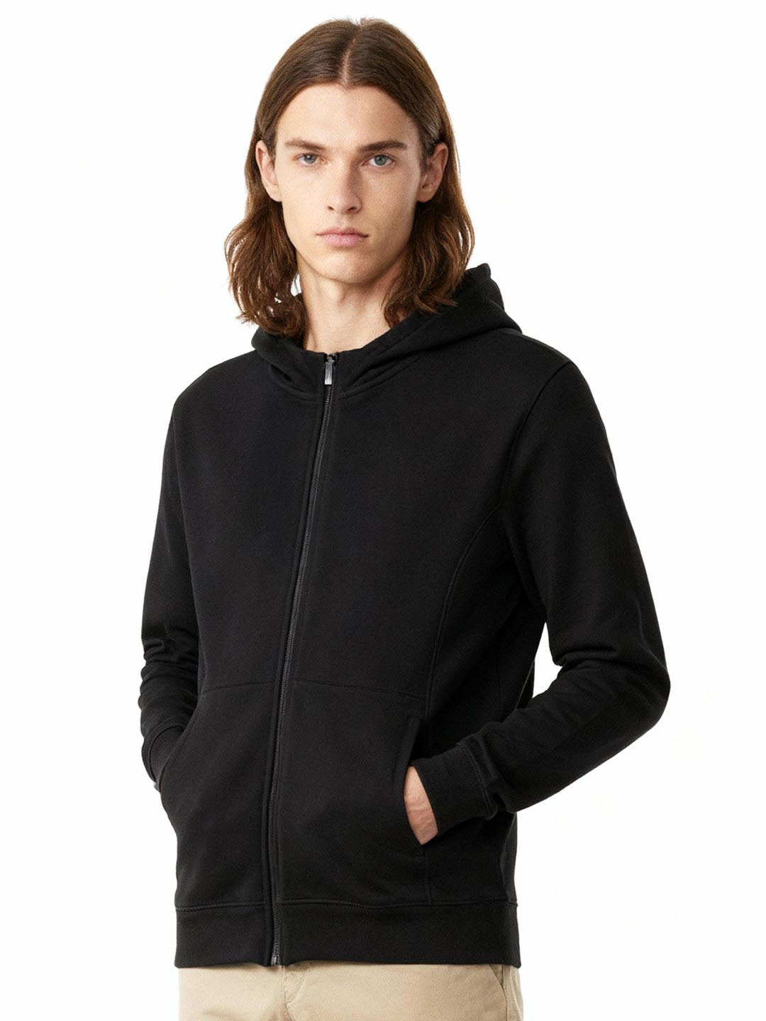 Next Full Zip Hoodie Eclipse Black S