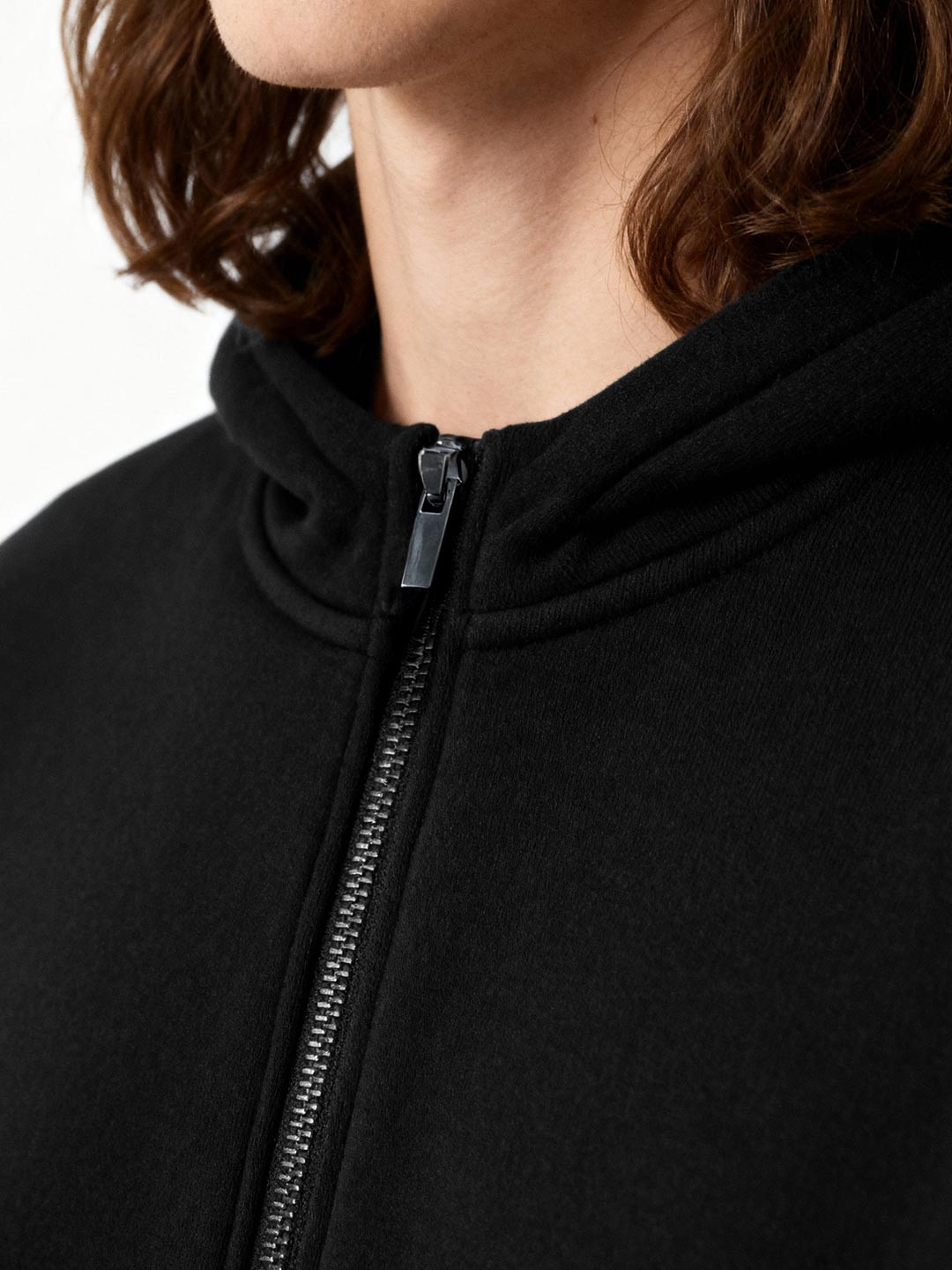 Next Full Zip Hoodie Eclipse Black S