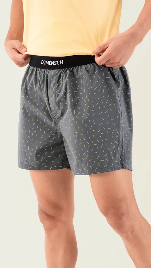 BREEEZE Ultra-light Inner Boxers Alberta Grey