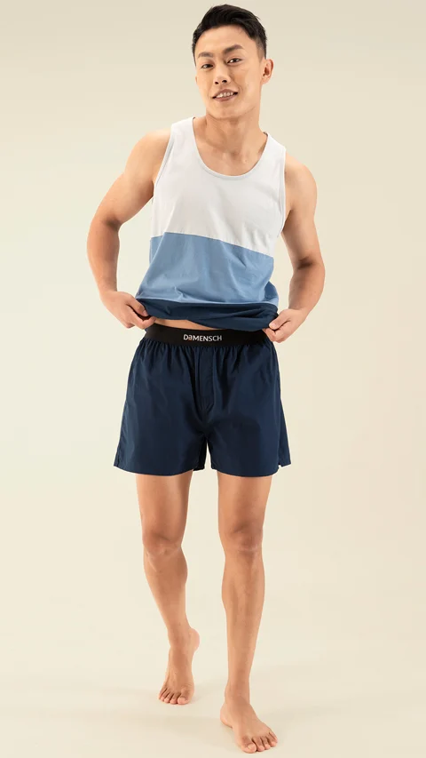 BREEEZE Ultra-light Inner Boxers Colombo Blue