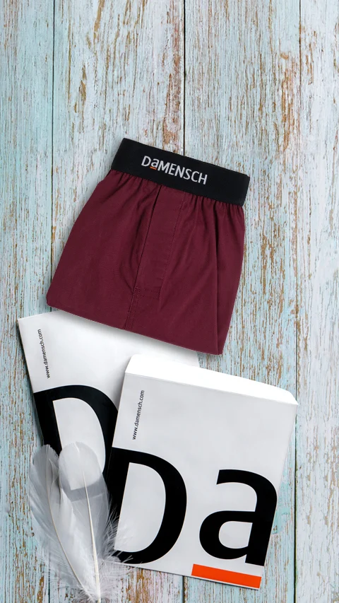 BREEEZE Ultra-light Inner Boxers Vintage Wine