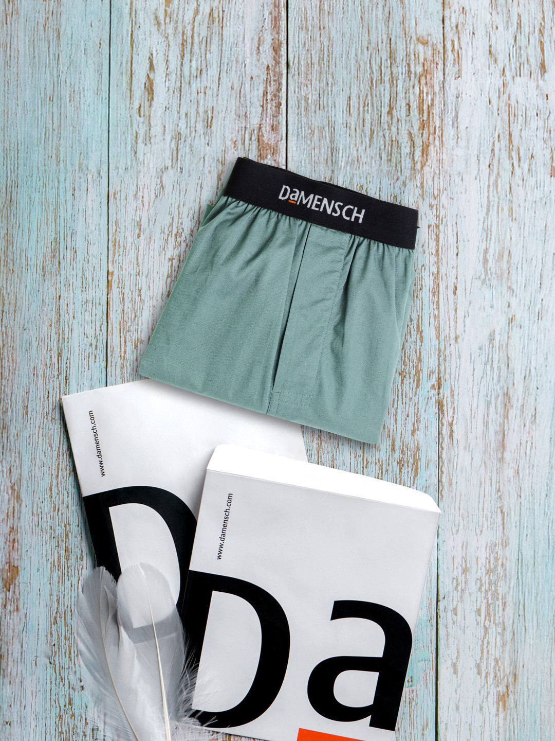 BREEEZE Ultra-light Inner Boxers Relaxed Green