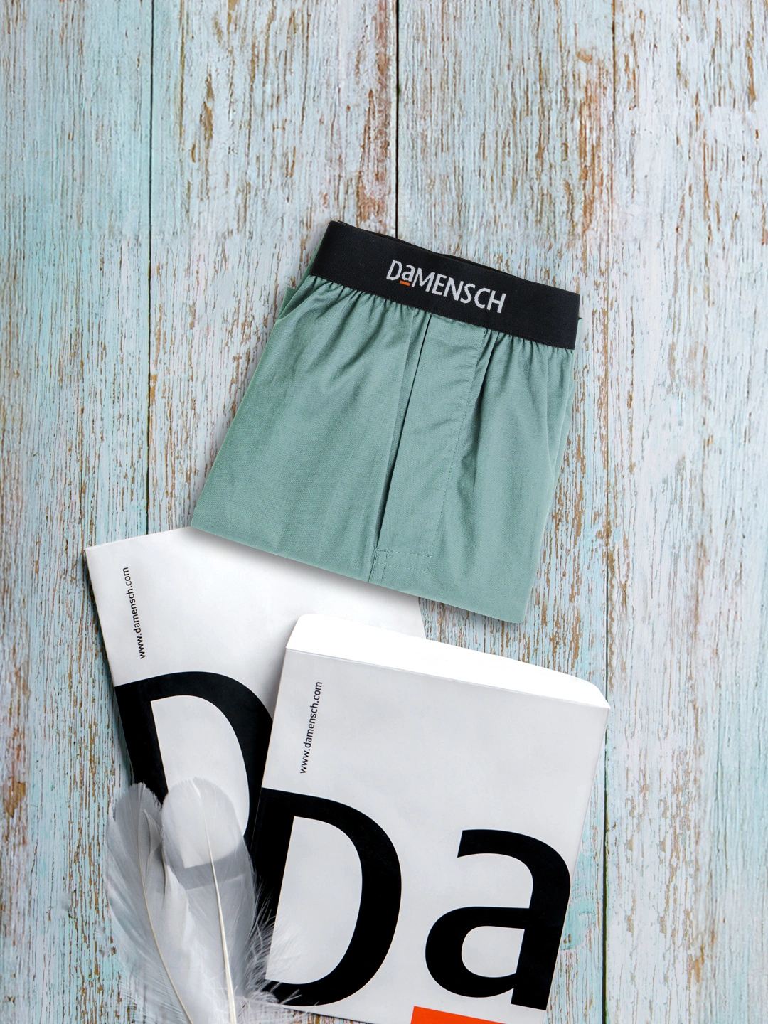 BREEEZE Ultra-light Inner Boxers Relaxed Green